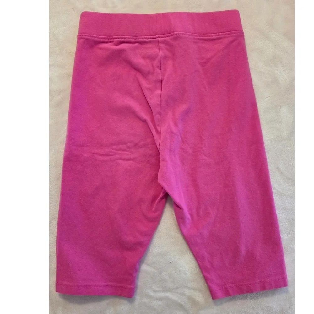 Zara Girls 11–12‎ Hot Pink Cotton Biker Shorts Stretch Waist Spring